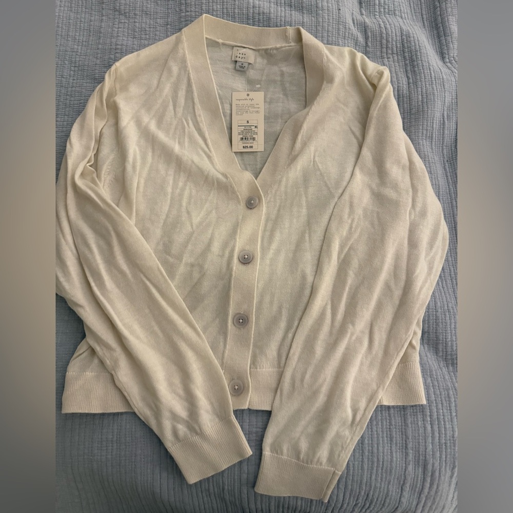 NWT A New Day Cardigan S